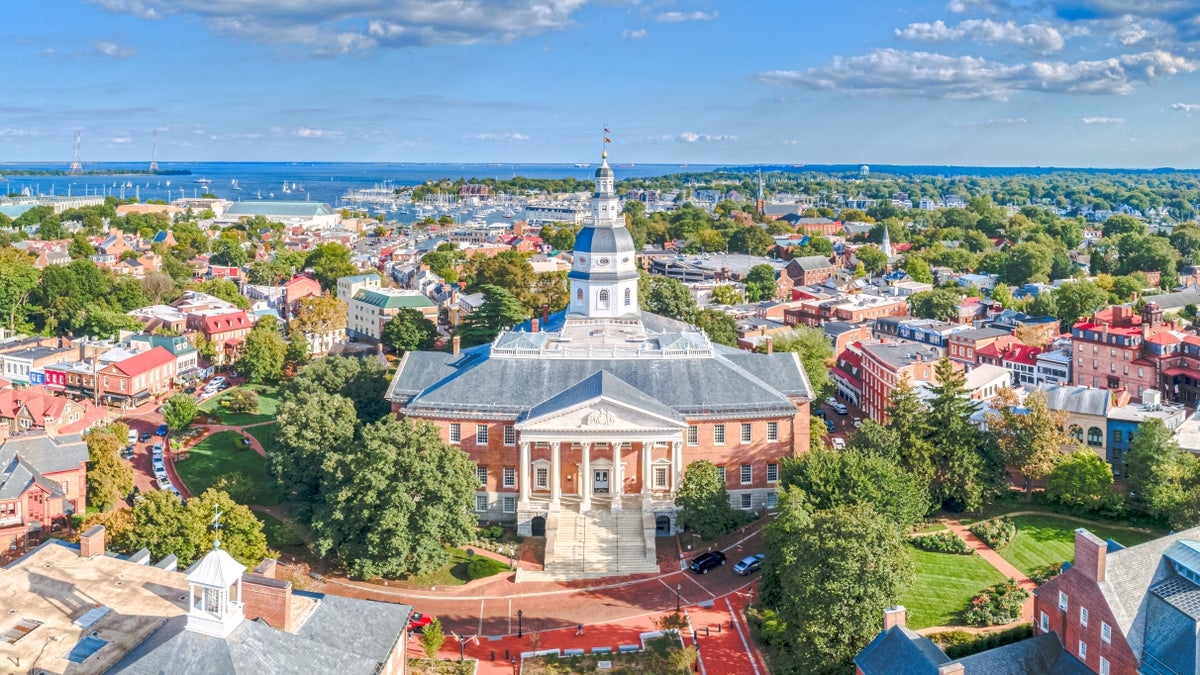 Image of Maryland State House in Annapolis, Maryland