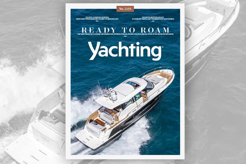 Yachting MagazineJuly Cover featuring the EX 54