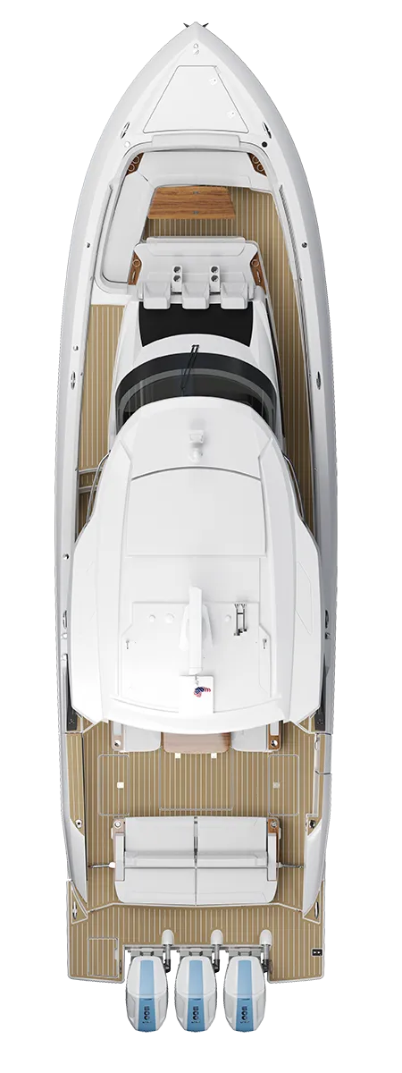 46 LS Plan View with Chaise Lounge Module - Vertical