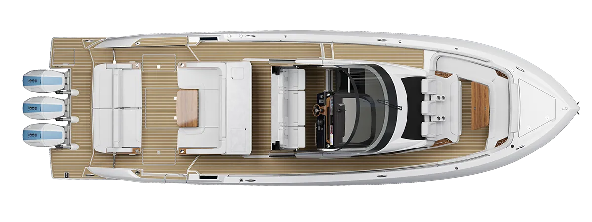 46 LS Plan View with Chaise Lounge Module