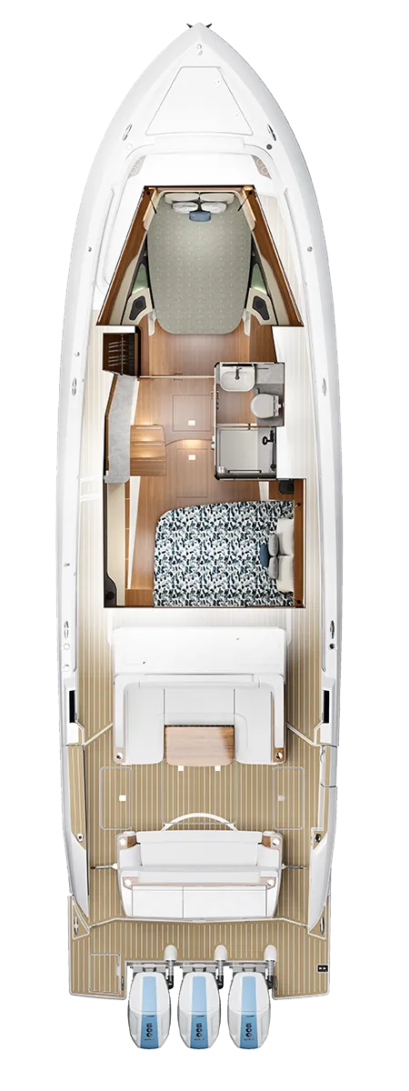 46 LS Interior Plan View - Vertical