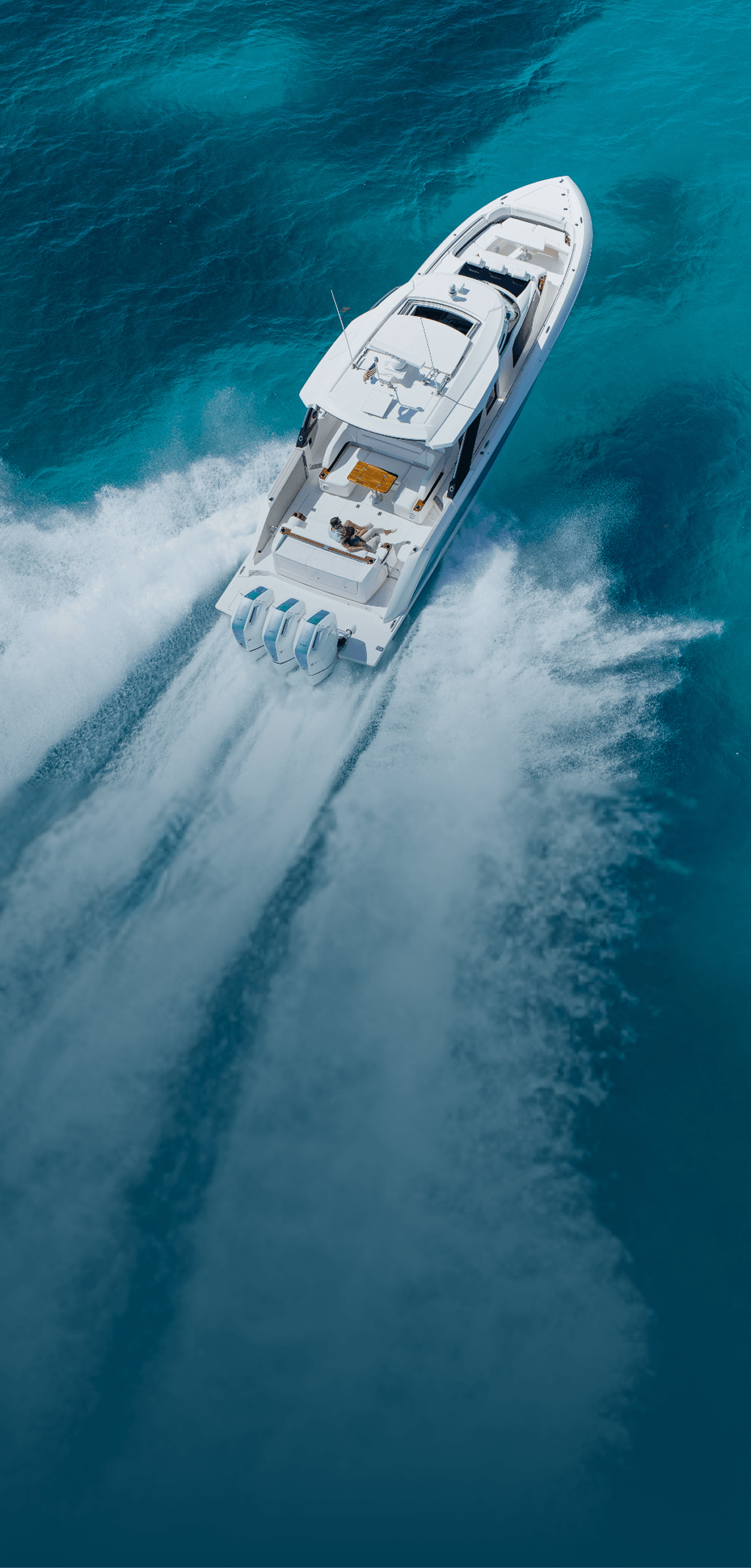 46 LS aerial image with trailing wake