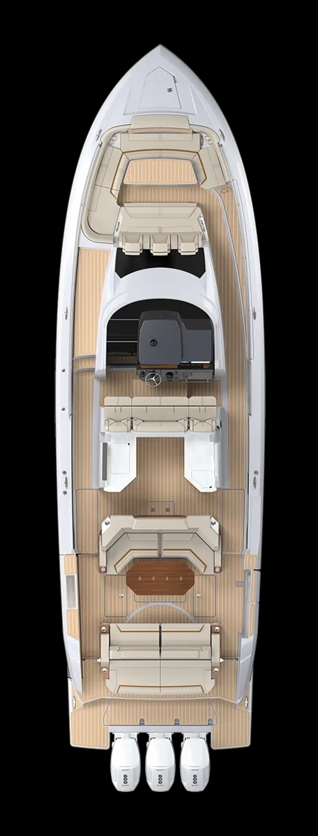 STANDARD EXTERIOR PLAN VIEW WITHOUT HARDTOP