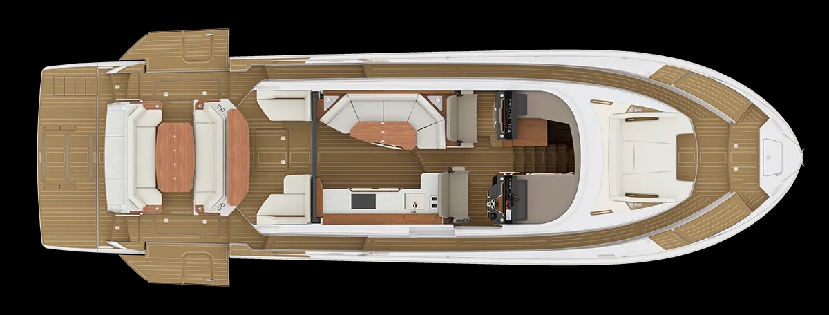 ALFRESCO BREAKFAST BAR MODULE AND AFT LOUNGE MODULE