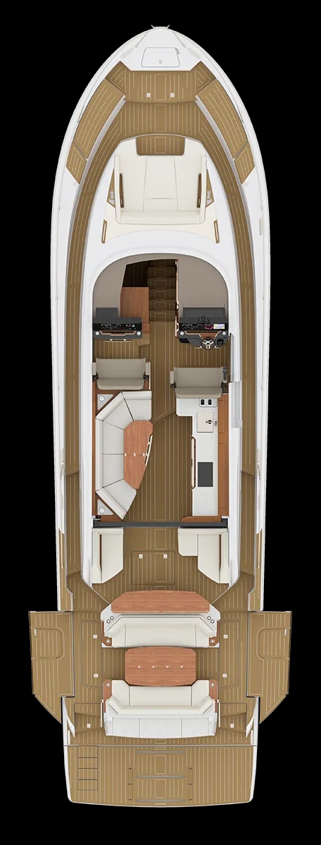 ALFRESCO BREAKFAST BAR MODULE AND AFT LOUNGE MODULE