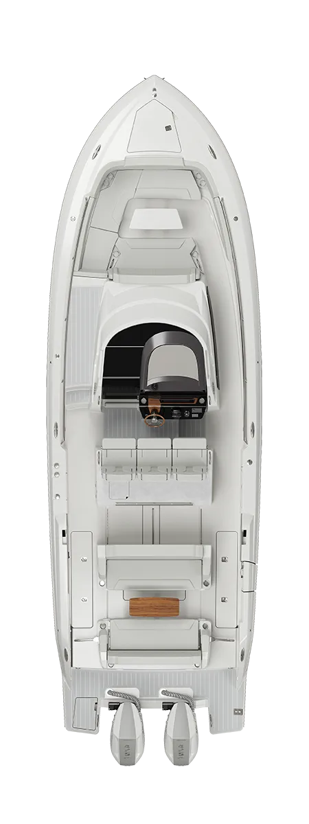 Tiara Yachts 35 LS Exterior Deck Planview