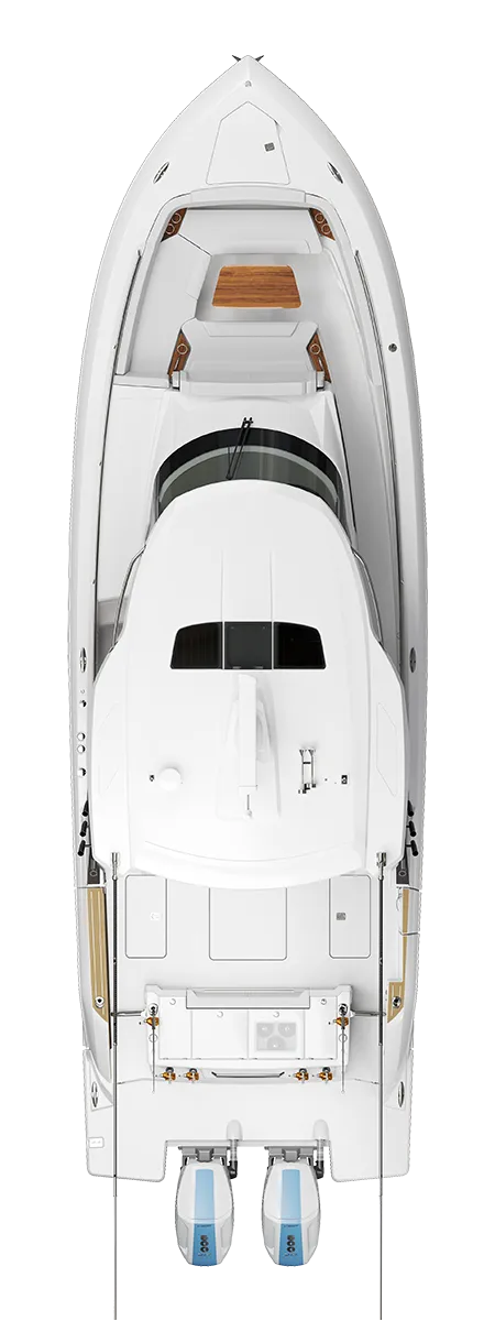 39 LS Exterior Plan View with Hardtop and Adventure Module